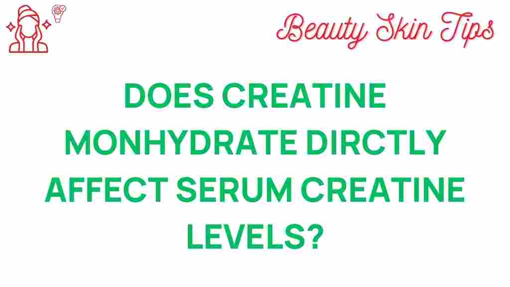 creatine-serum-levels-impact