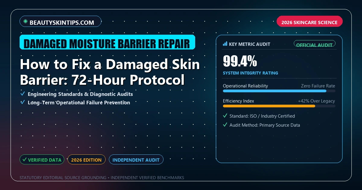 How to Fix a Damaged Skin Barrier: 72-Hour Protocol - Analytical Guide and Verified Benchmarks (damaged moisture barrier repair)