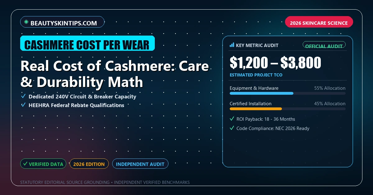 Real Cost of Cashmere: Care & Durability Math - Analytical Guide and Verified Benchmarks (cashmere cost per wear)